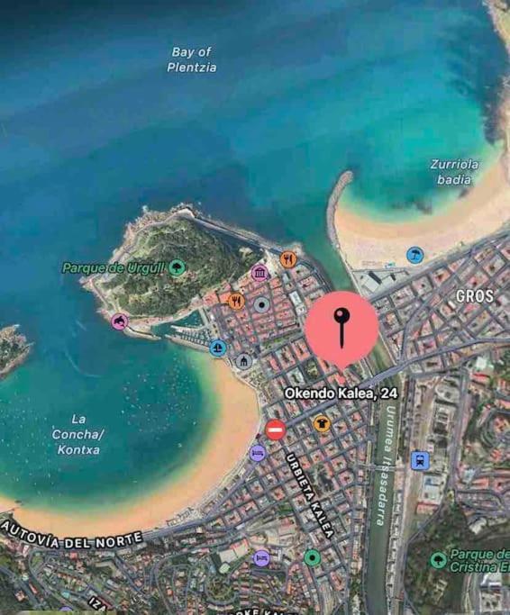 סן סבסטיאן Nuevo Apartamento En El Centro De Donosti מראה חיצוני תמונה