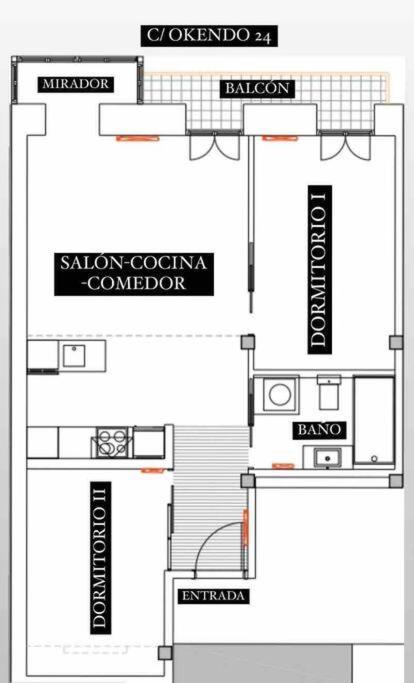 סן סבסטיאן Nuevo Apartamento En El Centro De Donosti מראה חיצוני תמונה